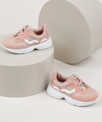 Tenis-Infantil-Molekinha-Sneaker-Jogging-com-Recortes-Rosa-9959324-Rosa_1