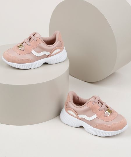 Tenis-Infantil-Molekinha-Sneaker-Jogging-com-Recortes-Rosa-9959324-Rosa_1