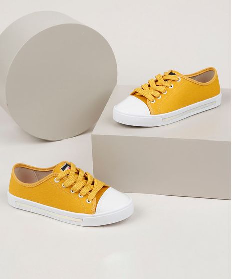 Tenis-Infantil-Molekinha-com-Recorte-Mostarda-9949094-Mostarda_1