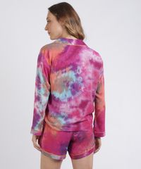 Conjunto-Feminino-Mindset-Tie-Dye-Camisa-Manga-Longa-com-Bolso---Short-Multicor-9955873-Multicor_2