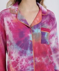 Conjunto-Feminino-Mindset-Tie-Dye-Camisa-Manga-Longa-com-Bolso---Short-Multicor-9955873-Multicor_4