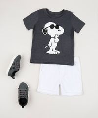 Camiseta-Infantil-Tal-Pai-Tal-Filho-Snoopy-Manga-Curta-Chumbo-9953228-Chumbo_3