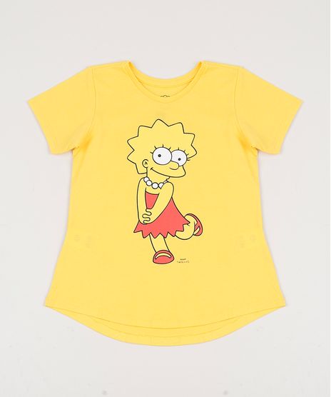 Blusa-Infantil-Tal-Pai-Tal-Filha-Lisa-Simpsons-Manga-Curta-Amarela-9953830-Amarelo_1