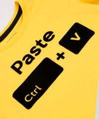 Camiseta-Infantil-Tal-Pai-Tal-Filho--ctrlC---ctrlV--Manga-Curta-Gola-Careca-Amarela-9954349-Amarelo_4