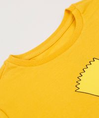Camiseta-Infantil-Tal-Pai-Tal-Filho-Bart-Simpsons-Manga-Curta-Gola-Careca-Amarela-9955051-Amarelo_3