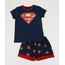 Pijama-Tal-Pai-Tal-Filha-Super-Homem-Blusa-Manga-Curta-Azul-Marinho-9955222-Azul_Marinho_1
