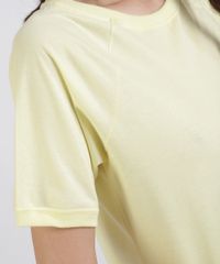 Pijama-Feminino-Manga-Curta-Decote-Redondo-Amarelo-9953267-Amarelo_4