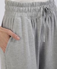 Pijama-Feminino-Regata-com-Tira-para-Amarrar-Cinza-9953270-Cinza_3