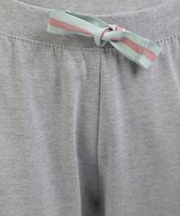 Pijama-de-Moletom-Feminino-com-Faixa-Lateral-Manga-Longa-Cinza-Mescla-9953272-Cinza_Mescla_3