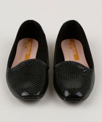 Slipper-Feminino-Moleca-com-Textura-de-Escamas-em-Verniz-Preto-9959178-Preto_5