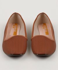 Slipper-Feminino-Moleca-com-Textura-Tresse-Caramelo-9959184-Caramelo_5