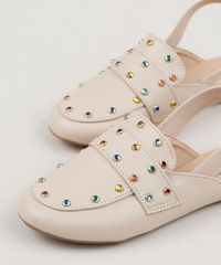 Mule-Infantil-Palomino-Bico-Redondo-com-Pedrarias-Bege-9959211-Bege_6
