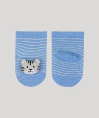 Meia-Infantil-Listrada-Cano-Medio-com-Patch-Gatinho-Azul-Claro-9954290-Azul_Claro_2