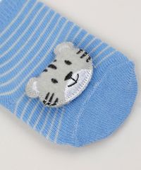 Meia-Infantil-Listrada-Cano-Medio-com-Patch-Gatinho-Azul-Claro-9954290-Azul_Claro_3
