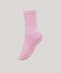 Meia-Feminina-Cano-Alto-Atoalhada-Rosa-Neon-9958262-Rosa_Neon_2