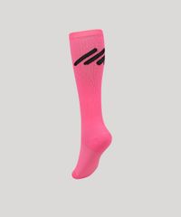 Meia-Feminina-3-4-de-Compressao-Esportiva-Ace-Neon-Rosa-Neon-9958264-Rosa_Neon_3