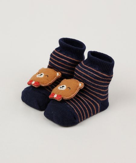 Meia-Infantil-Listrada-Cano-Medio-com-Patch-Ursinho-Azul-Marinho-9954291-Azul_Marinho_1 Meia-Infantil-Listrada-Cano-Medio-com-Patch-Ursinho-Azul-Marinho-9954291-Azul_Marinho_1