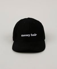 Bone-Feminino--Messy-Hair--Aba-Curva-Preto-9959118-Preto_1