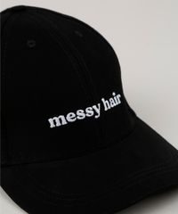 Bone-Feminino--Messy-Hair--Aba-Curva-Preto-9959118-Preto_2
