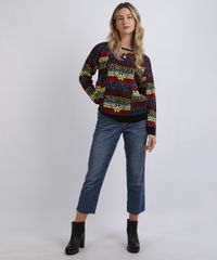 Sueter-Feminino-em-Trico-Mulher-Maravilha-Preto-9946958-Preto_3