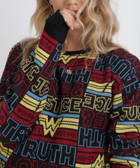 Sueter-Feminino-em-Trico-Mulher-Maravilha-Preto-9946958-Preto_4