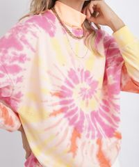 Blusao-de-Moletom-Feminino-Oversized-Estampado-Tie-Dye-Gola-Alta--Rosa-Neon-9957897-Rosa_Neon_4