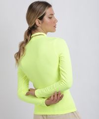 Blusa-Feminina-Canelada-Gola-Alta-Manga-Longa-Amarelo-Neon-9957898-Amarelo_Neon_2