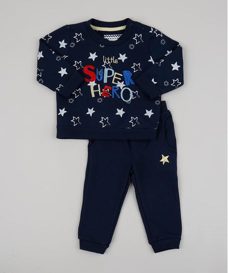 Conjunto-Infantil-Super-Heroi-de-Blusao---Calca-em-Moletom-Azul-Marinho-9846827-Azul_Marinho_1