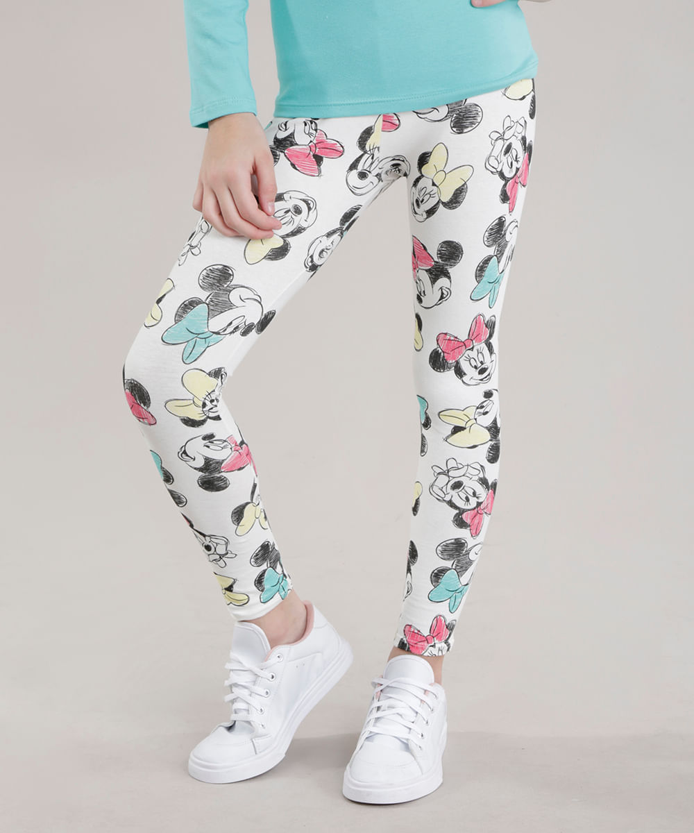 calça legging minnie
