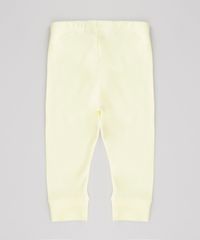 Calca-Basica-em-Algodao---Sustentavel-Amarelo-Claro-8585843-Amarelo_Claro_2