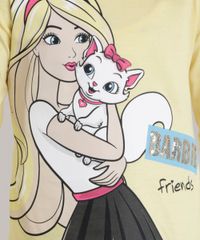 Blusa-Barbie-com-Paetes-Amarelo-Claro-8700551-Amarelo_Claro_4