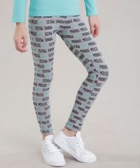 Calca-Legging-Minnie-Cinza-Mescla-8701581-Cinza_Mescla_1