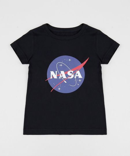 Camiseta-Infantil-Nasa-Manga-Curta-Gola-Careca-Preta-9953803-Preto_1