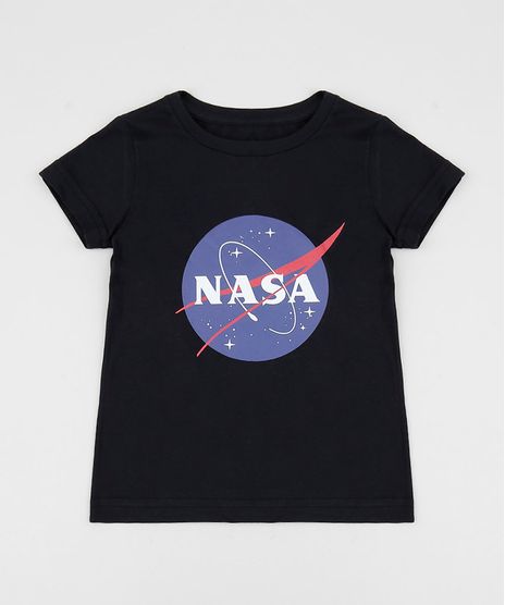 Camiseta-Infantil-Nasa-Manga-Curta-Gola-Careca-Preta-9953803-Preto_1