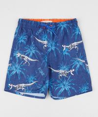 Bermuda-Surf-Infantil-Estampada-Dinos--Multicor-9914712-Multicor_1