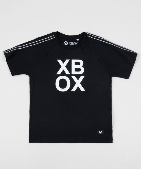Camiseta-Infantil-XBOX-Manga-Curta-Gola-Careca-Preta-9956251-Preto_1
