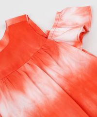Vestido-Infantil-Ciganinha-Estampado-Tie-Dye-Manga-Curta-com-Vazado-Laranja-9957722-Laranja_3