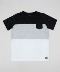 Camiseta-Juvenil-com-Recortes-e-Bolso-Manga-Curta-Gola-Careca-Preta-9943196-Preto_1