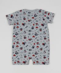 Macaquinho-Infantil-Estampado-Bichos-com-Bolsinho-Manga-Curta-Cinza-Mescla-9951486-Cinza_Mescla_2