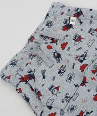 Calca-de-Moletom-Infantil-Estampada-de-Bichos-com-Bolso-Canguru-Cinza-Mescla-9951487-Cinza_Mescla_4