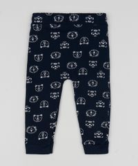 Calca-de-Moletom-Infantil-Estampada-de-Ursinhos-com-Bolso-Canguru-Azul-Marinho-9951489-Azul_Marinho_2