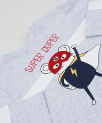 Conjunto-Infantil-Rato-de-Blusao-Estampado-Cinza-Mescla---Calca-em-Moletom-Vermelha-9951504-Vermelho_4