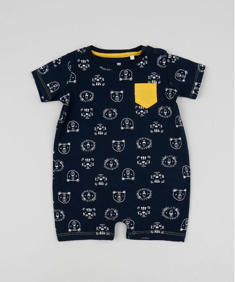 Macaquinho-Infantil-Estampado-Ursinhos-com-Bolsinho-Manga-Curta-Azul-Marinho-9951925-Azul_Marinho_1