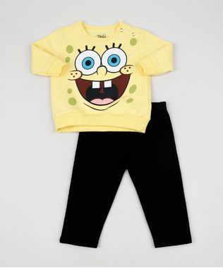 Conjunto-Infantil-em-Moletom-Bob-Esponja-de-Blusao-Amarelo---Calca-Estampada-Preto-9955503-Preto_1