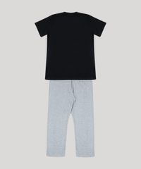 Pijama-Juvenil-Playstation-Manga-Curta-Preto-9955513-Preto_2