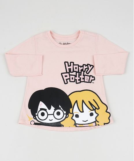 Blusa-Infantil-Harry-Potter-e-Hermione-Manga-Longa-Rosa-Claro-9956832-Rosa_Claro_1