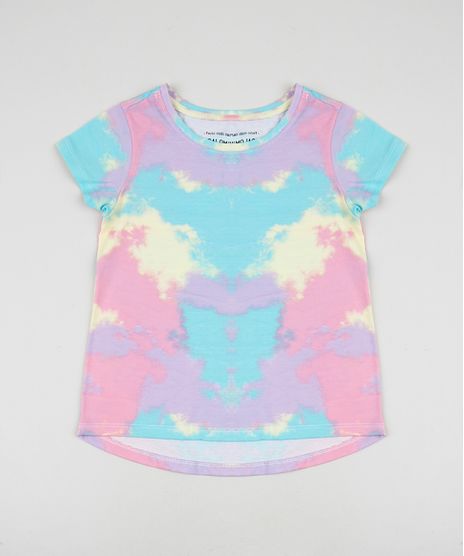 Blusa-Infantil-Estampada-Tie-Dye-Manga-Curta-Rosa-9956935-Rosa_1