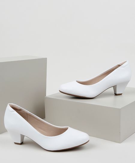scarpin modare branco
