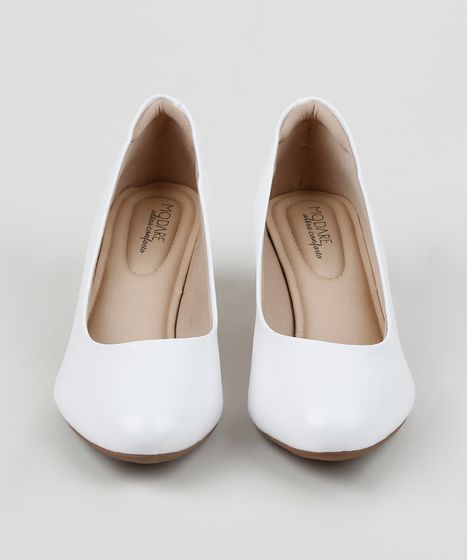 scarpin modare branco