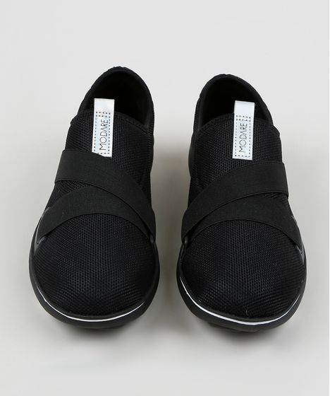 tenis com elastico cruzado